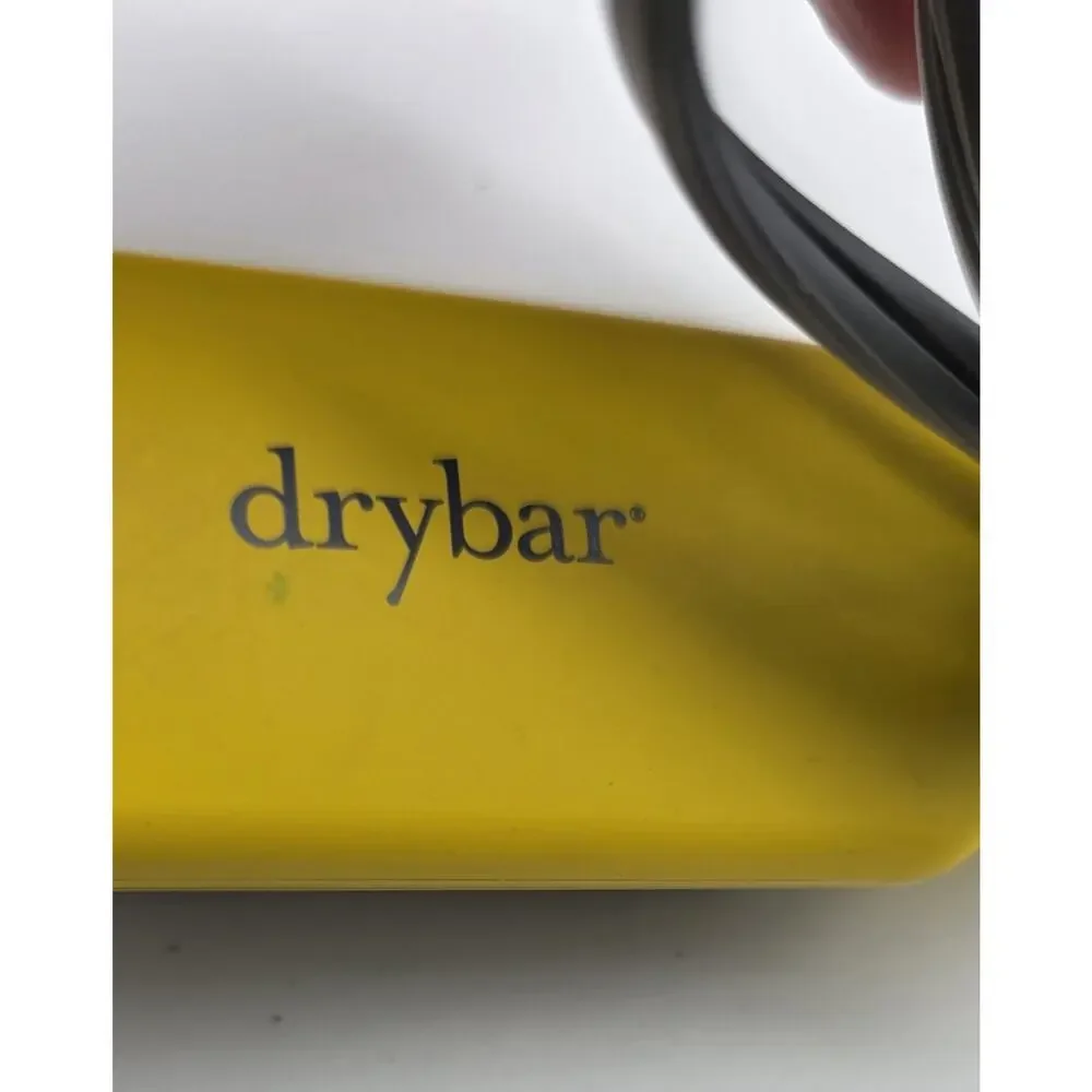 Drybar The Baby Brush Crush Mini Heated Straightening Hair Brush EUC
